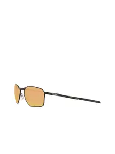 OAKLEY Men Rectangle Sunglasses with Polarised Lens 888392497680