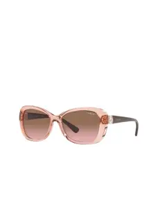 vogue Women Butterfly Sunglasses with UV Protected Lens 8056597624404