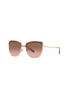 vogue Women Oversized Sunglasses with UV Protected Lens 8056597603799