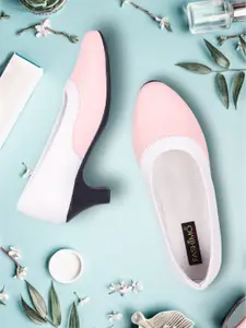 FASHIMO Colourblocked Stiletto Heels