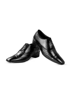Bxxy Men Textured Height Increasing Formal Brogues