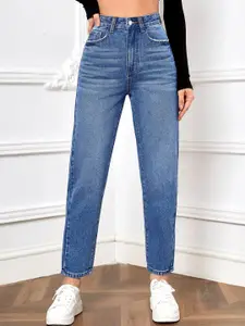 Kotty Women Jean Regular Fit High-Rise Light Fade Jeans