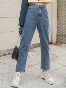Kotty Women Jean Regular Fit High-Rise Heavy Fade Jeans