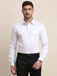 INVICTUS Original Slim Fit Spread Collar Pure Cotton Formal Shirt