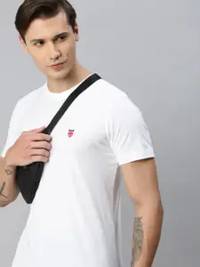 ONN Round Neck Short Sleeves Durable Pure Cotton T-shirt