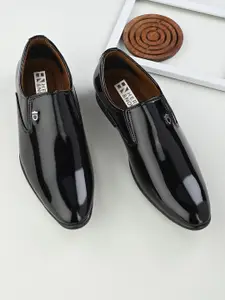 HERE&NOW Men Leather Slip On Formal Shoes