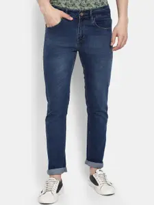 V-Mart Men Light Fade Clean Look Mid-Rise Cotton Classic Slim Fit Jeans