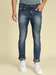 High Star Men Slim Fit Heavy Fade Stretchable Jeans
