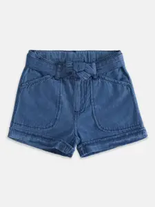 Pantaloons Junior Girls Regular Fit Cotton Denim Shorts