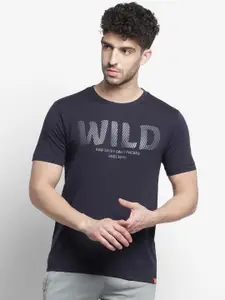 Wildcraft Typography Printed Cotton T-shirt