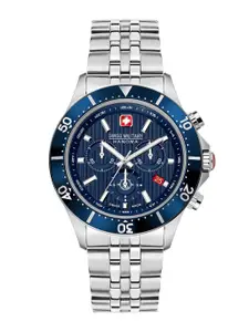 SWISS MILITARY HANOWA Men Dial & Stainless Steel Analogue Chronograph Swiss Made Watch