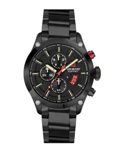 SWISS MILITARY HANOWA Men Bracelet Straps Analogue Chronograph Swiss Made Watch