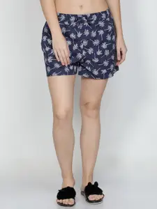 NUEVOSDAMAS Women Floral Printed Shorts