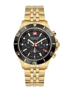 SWISS MILITARY HANOWA Men Dial & Stainless Steel Analogue Chronograph Swiss Made Watch