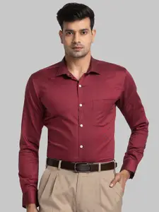 Park Avenue Spread Collar Long Sleeves Organic Cotton Slim Fit Formal Shirt