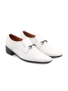 Bxxy Men Pointed Toe Slip-On Elevator Formal Shoes