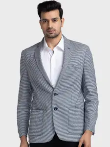 ColorPlus Checked Contemporary Fit Single Breasted Blazers