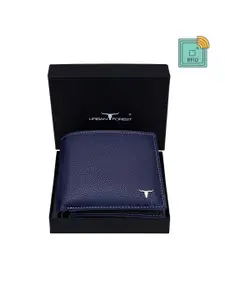 URBAN FOREST Men Leather Two Fold Wallet