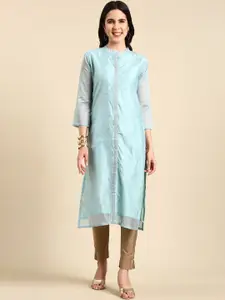 SHOWOFF Ethnic Motifs Woven Design Kurta