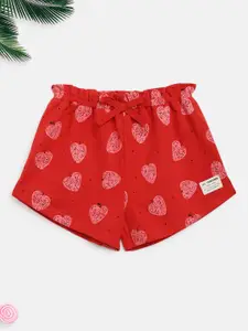 Lil Tomatoes Girls Printed Outdoor Shorts