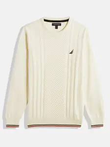 Nautica Boys Cable Knit Pullover