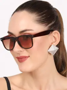 Swiss Design Lens & Wayfarer Sunglasses with UV Protected Lens SDGSW-WAY-BR