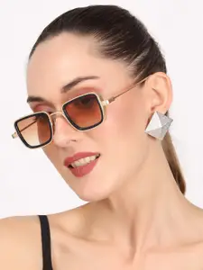 Swiss Design Women Lens & Square Sunglasses with UV Protected Lens SDGSW-Kabir Singh