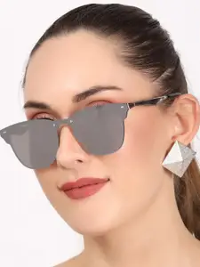 Swiss Design Mirrored Lens & Sunglasses with UV Protected Lens SDGSW-3576-02