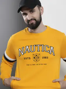 Nautica Brand Logo Embroidered Sweatshirt