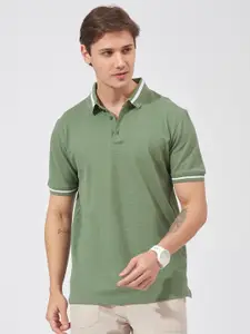 Maniac Polo Collar Slim Fit Cotton T-shirt