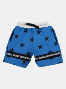 V-Mart Boys Conversational Printed Cotton Regular Shorts
