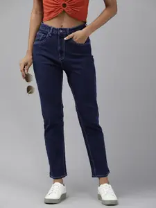 Roadster Women Mid-Rise Straight Fit Jeans