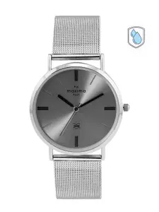 maxima Men Stainless Steel Bracelet Style Straps Analogue Watch 63991CMGI