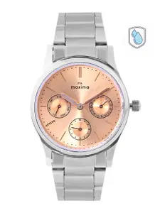 maxima Women Bracelet Style Straps Analogue Multi Function Watch 65572CMLI