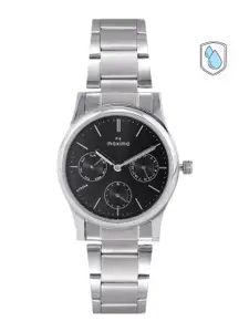 maxima Women Stainless Steel Bracelet Style Analogue Multi Function Watch O-65573CMLI