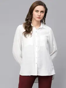 Gipsy Spread Collar Cotton Casual Shirt