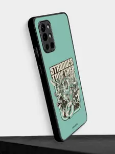 macmerise Stronger Together Sketch Printed OnePlus 9R Phone Bumper Back Cover