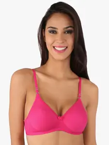 Bralux Non Padded Non Wired Full Coverage All Day Comfort Seamless Cotton T-Shirt Bra