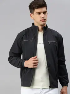 VOXATI Stand Collar Bomber Jacket