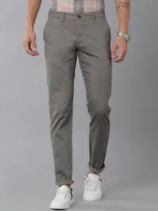 Classic Polo Men Classic Fit Slim Fit Chinos Mid-Rise Cotton Trousers