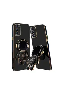 Karwan Oppo Reno 6 Pro Phone Back Case With Astronaut Holster Stand