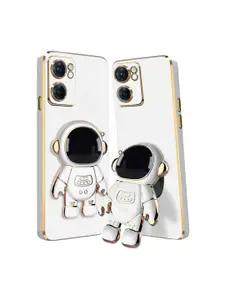 Karwan Oppo K10 5G Phone Back Case With Astronaut Holster Stand