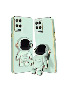 Karwan Oppo A54 Phone Back Case With Astronaut Holster Stand