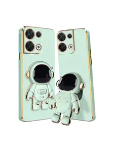 Karwan Oppo Reno 8 Phone Back Case With Astronaut Holster Stand