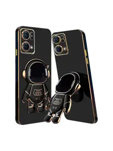 Karwan Oppo Reno 7 Pro Phone Back Case With Astronaut Holster Stand