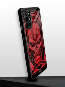 macmerise Skull Design Printed OnePlus 8T Mobile Back Case