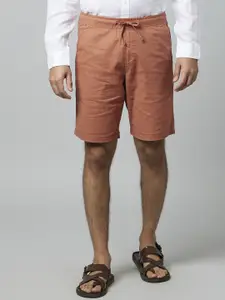 Celio Men Mid-Rise Knee Length Cotton Regular Shorts