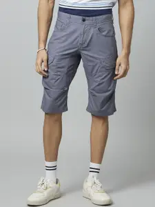 Celio Men Mid-Rise Cotton Cargo Shorts