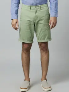 Celio Men Mid Rise Cotton Regular Fit Shorts