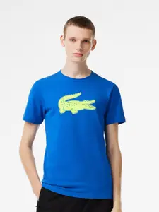 Lacoste Graphic Printed Breathable Pure Cotton T-shirt